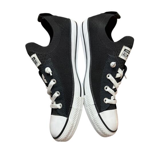 Converse Women's Chuck Taylor All Star Shoreline Knit Sneakers Black Size 11 - Picture 5 of 8